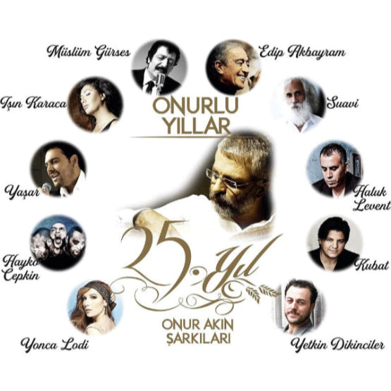 Onurlu Yıllar Plak | Onur Akın Sarkıları Plak |Schallplatte |LP