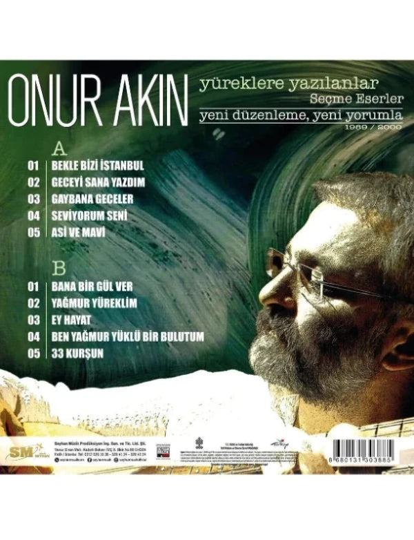 Özgün | Protest | Müzik | Plak | Onur Akın - Yüreklere Yazılanlar | Plak | Schallplatte | LP | Almanya | sipariş
