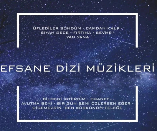 Efsane Dizi Müzikleri - Çeşitli Sanatçılar ( Film | Dizi Müzikleri Plak ) Schallplatte | LP