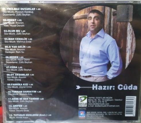 Cuda -Hazır ( CD )Türk halk| müziği | CD