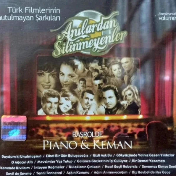 Anılardan Silinmeyenler -Başrolde Piano|Keman|CD