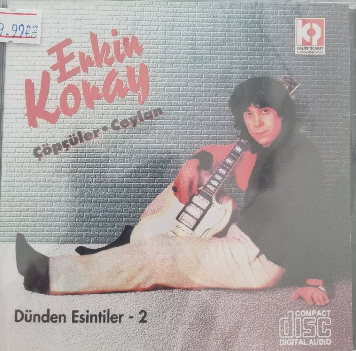 Erkin Koray CD - Çöpçüler - Ceylan - Dünden Esintiler 2 ( CD ) Anadolu Rock | CD