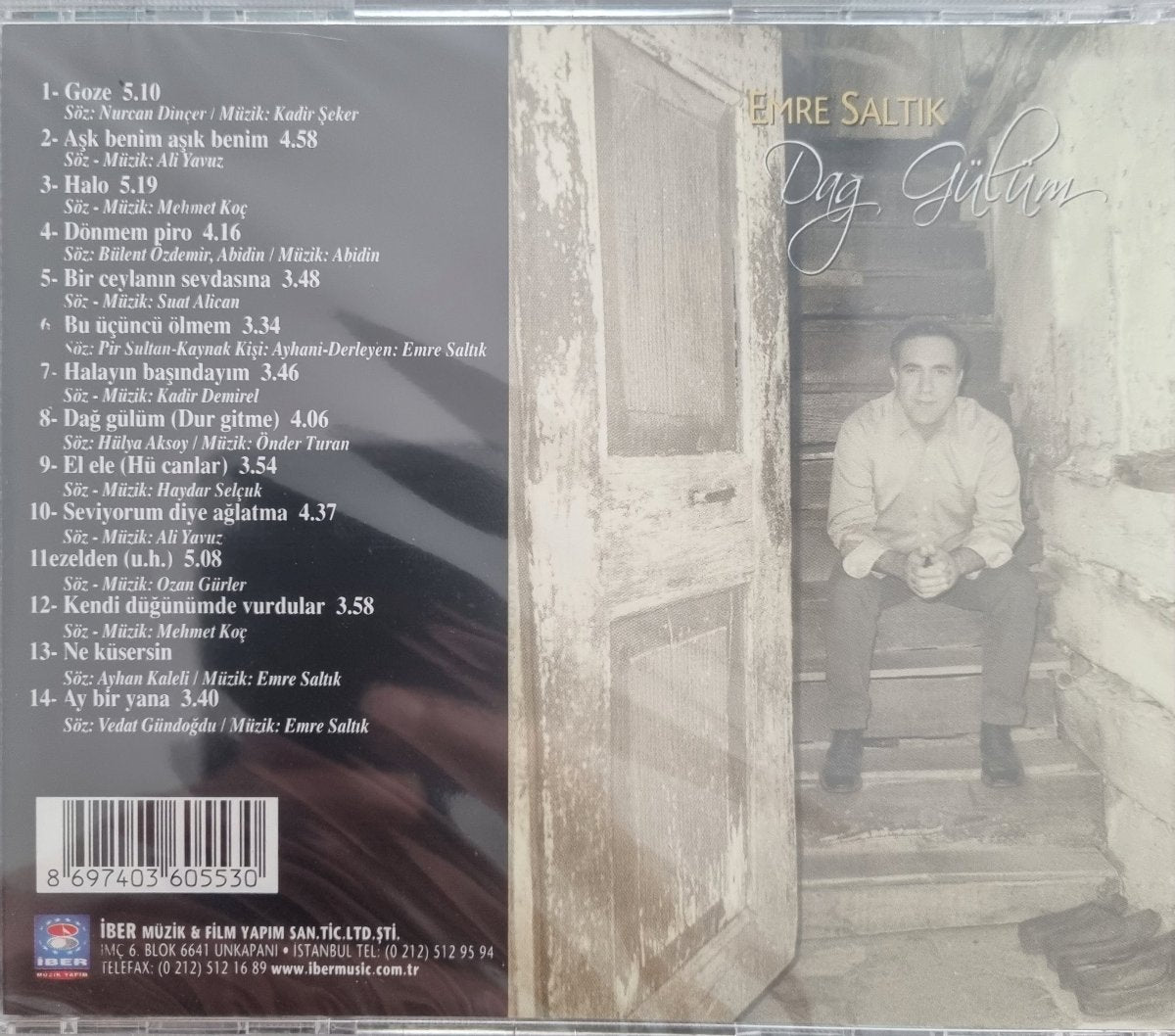 Emre Saltık CD - Dağ Gülüm ( CD )Türk halk| müziği
