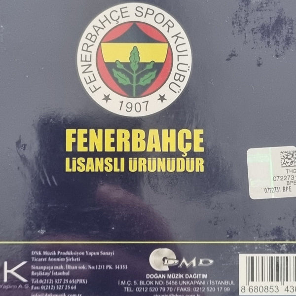Büyük Fenerbahçe-Marşları |İddialı Marşlar (CD) İddialı Marşlar |Fenerbahçe LISANSLI ÜRÜNÜDÜR
