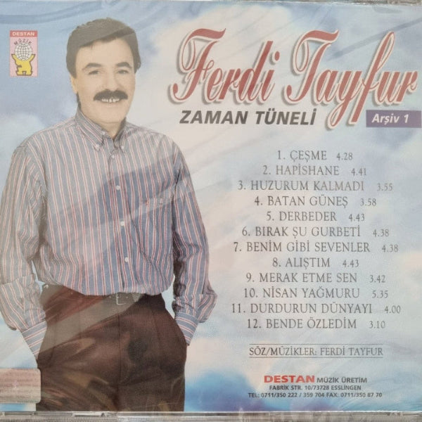 Ferdi Tayfur CD - Ferdi Tayfur Zaman tuneli 1 ( CD ) Destan Müzik | Almanya