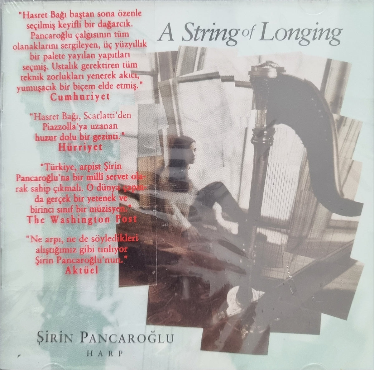 Şirin Pancaroğlu -HARP - A String of Longing (Türkisch Instrumental | CD)
