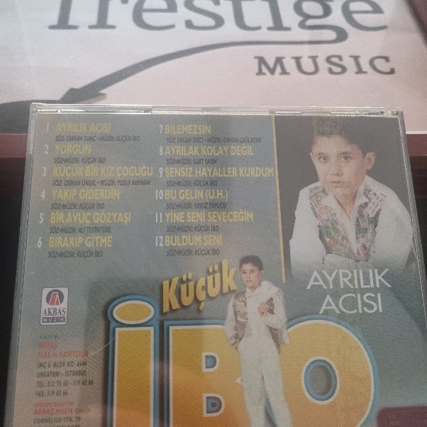 Küçük İbo - Ayrılık Acısı (Arabesk | CD) AKBAŞ MÜZİK | Almanya