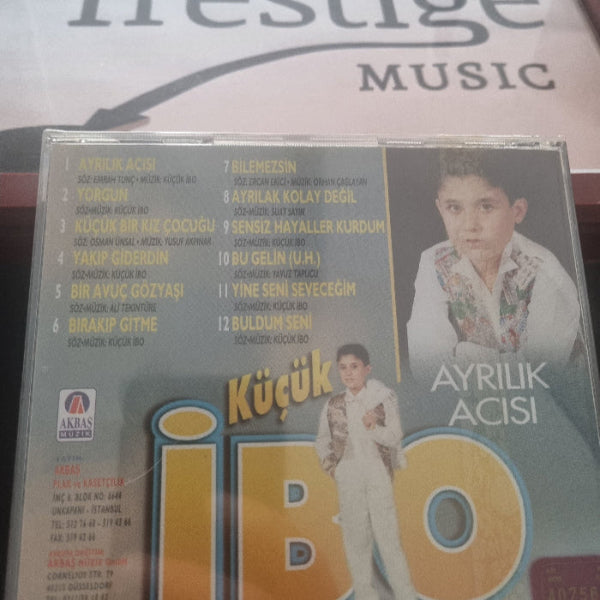 Küçük İbo - Ayrılık Acısı (Arabesk | CD) AKBAŞ MÜZİK | Almanya