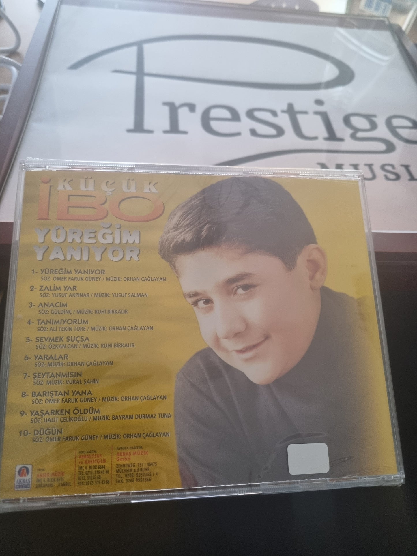 Kücük IBO - Yüregim Yaniyor (Arabesk | CD(