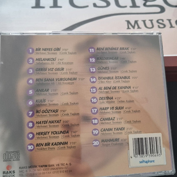 Nükhet Duru'dan Bir Nefes Gibiler (Türkischer Pop | CD)Türkçe | Pop | CD