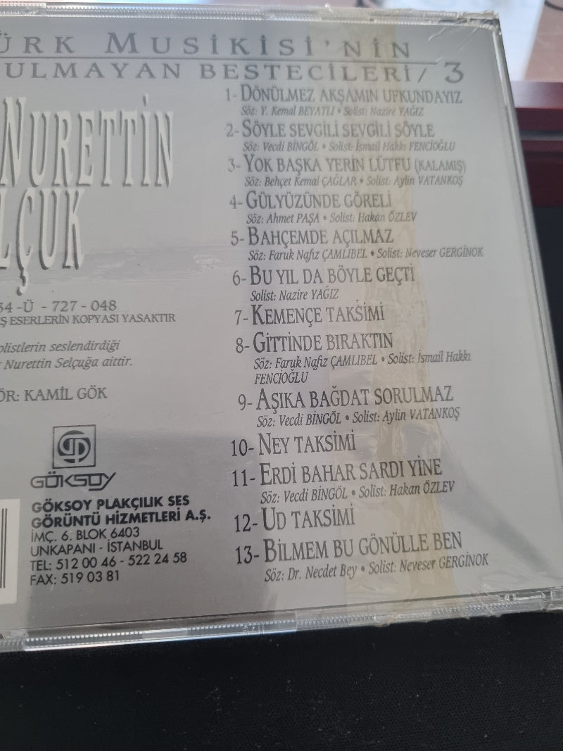 Türk Musikisinin Unutulmayan Bestecileri - Münir Nurettin Selçuk (Türkische Kunstmusik | CD)