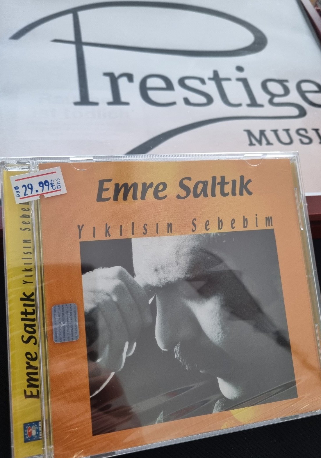 Emre Saltık -Yıkılsın Sebebim ( CD ) Türk |halk |müziği |cd