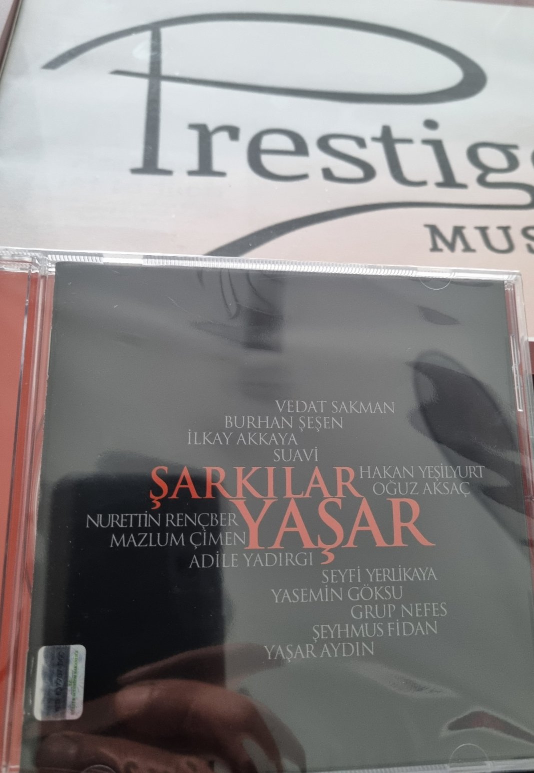 Şarkılar Yaşar-Yaşar Aydın ( CD )Şarkılar | Türküler |Türk halk | müziği | CD