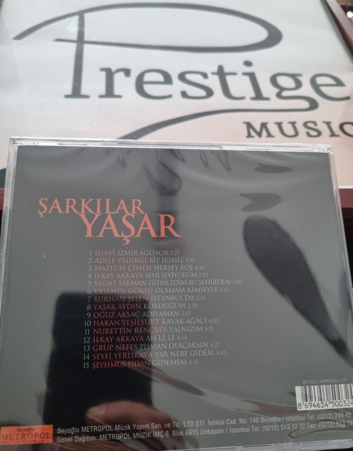 Şarkılar Yaşar-Yaşar Aydın ( CD )Şarkılar | Türküler |Türk halk | müziği | CD