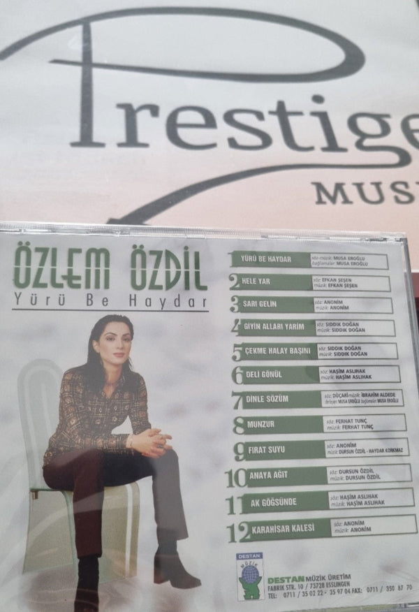 ÖZLEM ÖZDiL- Yürü Be Haydar (Türkische Volksmusik | CD)Türk Halk | Müziği | CD
