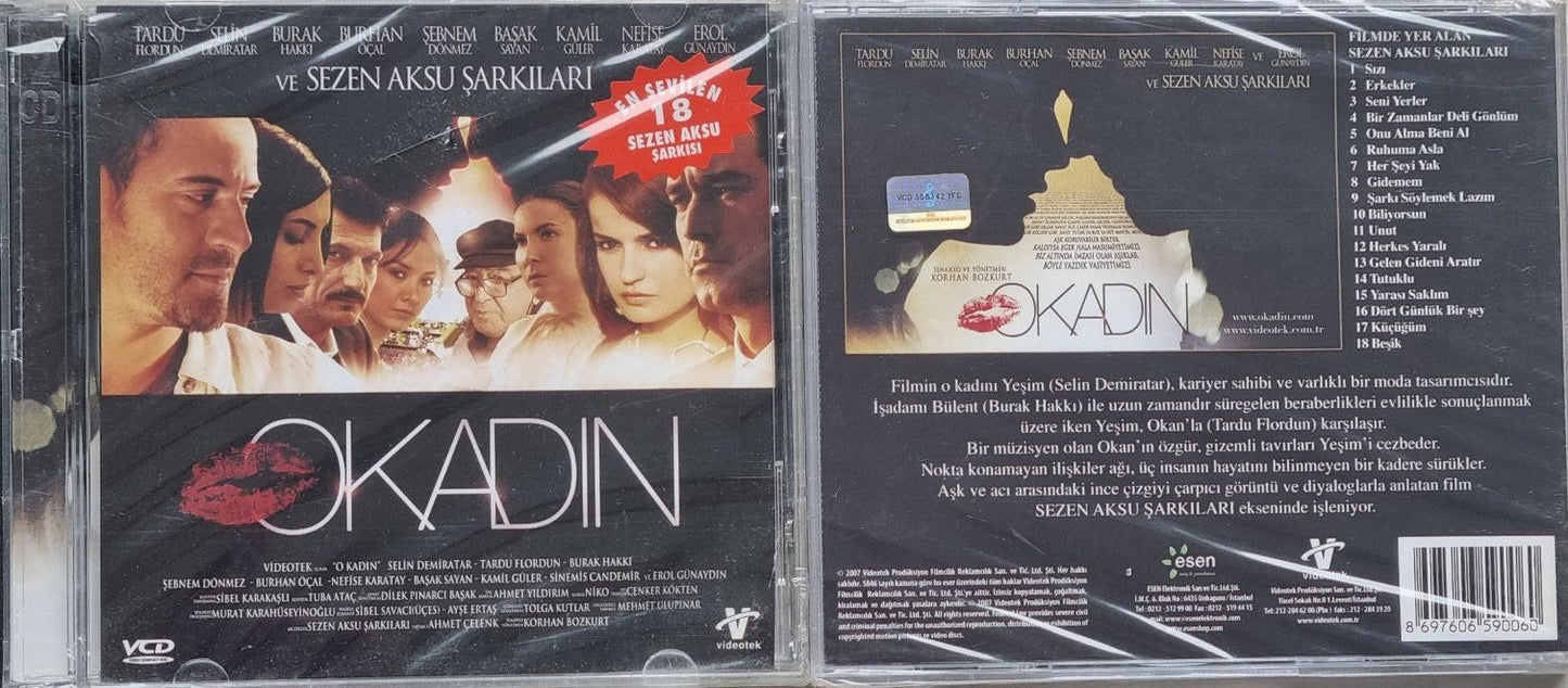 O kadın - Sezen Aksu Şarkılarıyla(Film | Serienmusik | VCD) Film Müzikleri