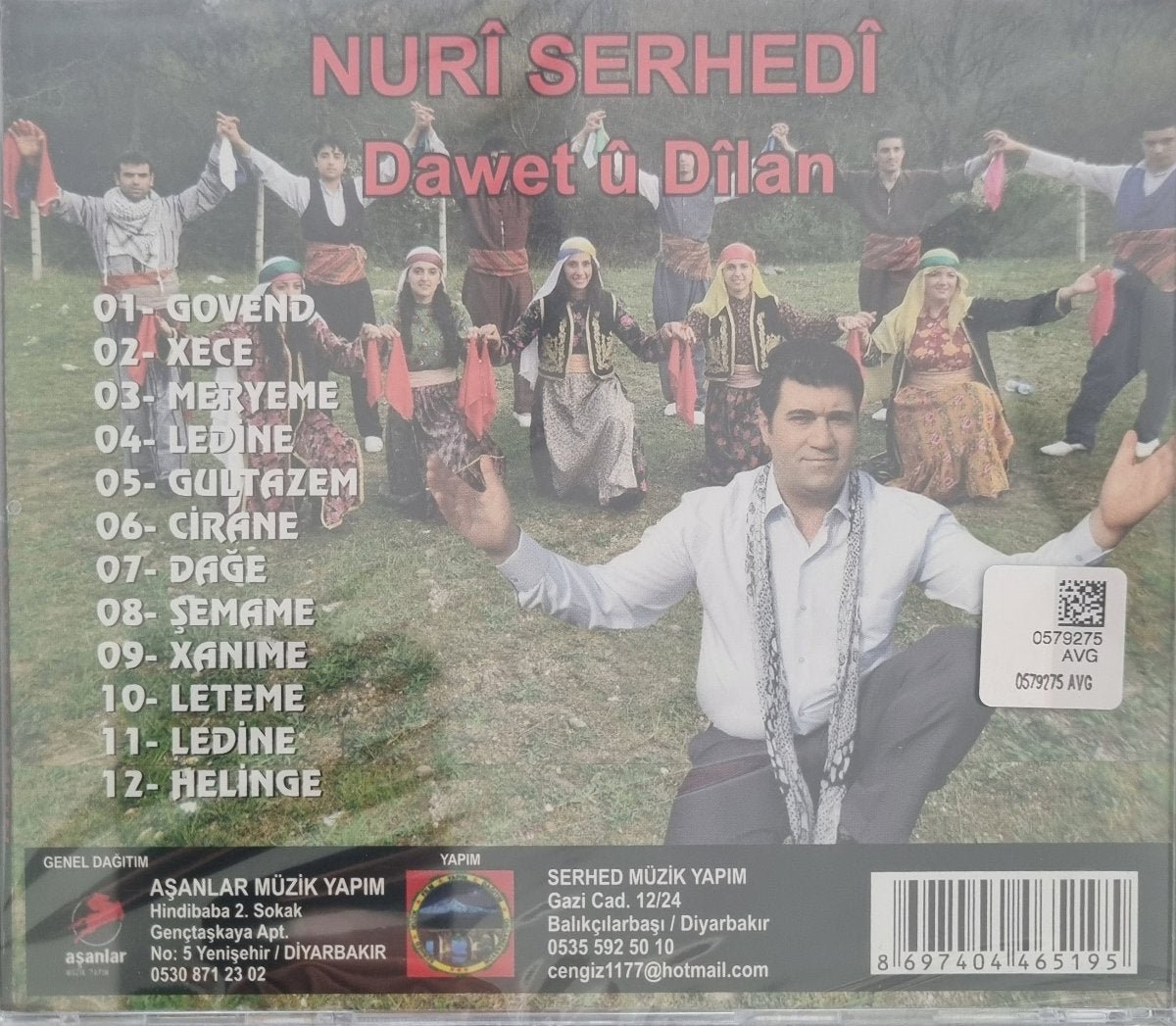 Nurî Serhedî - Dawet û Dîlan (Kurdische Musik |Kürtçe | Halay |CD )