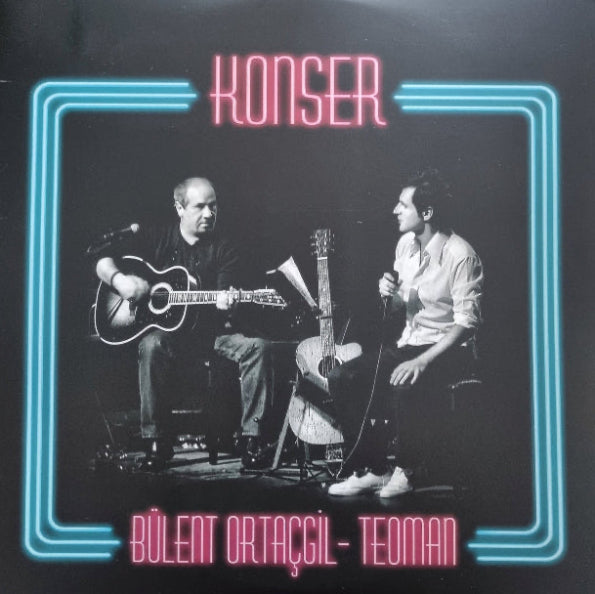 Bülent Ortaçgil- Teoman-Konser Plak(2 Plak)Schallplatte | LP |Türkçe | Rock | plak |Türk plakları