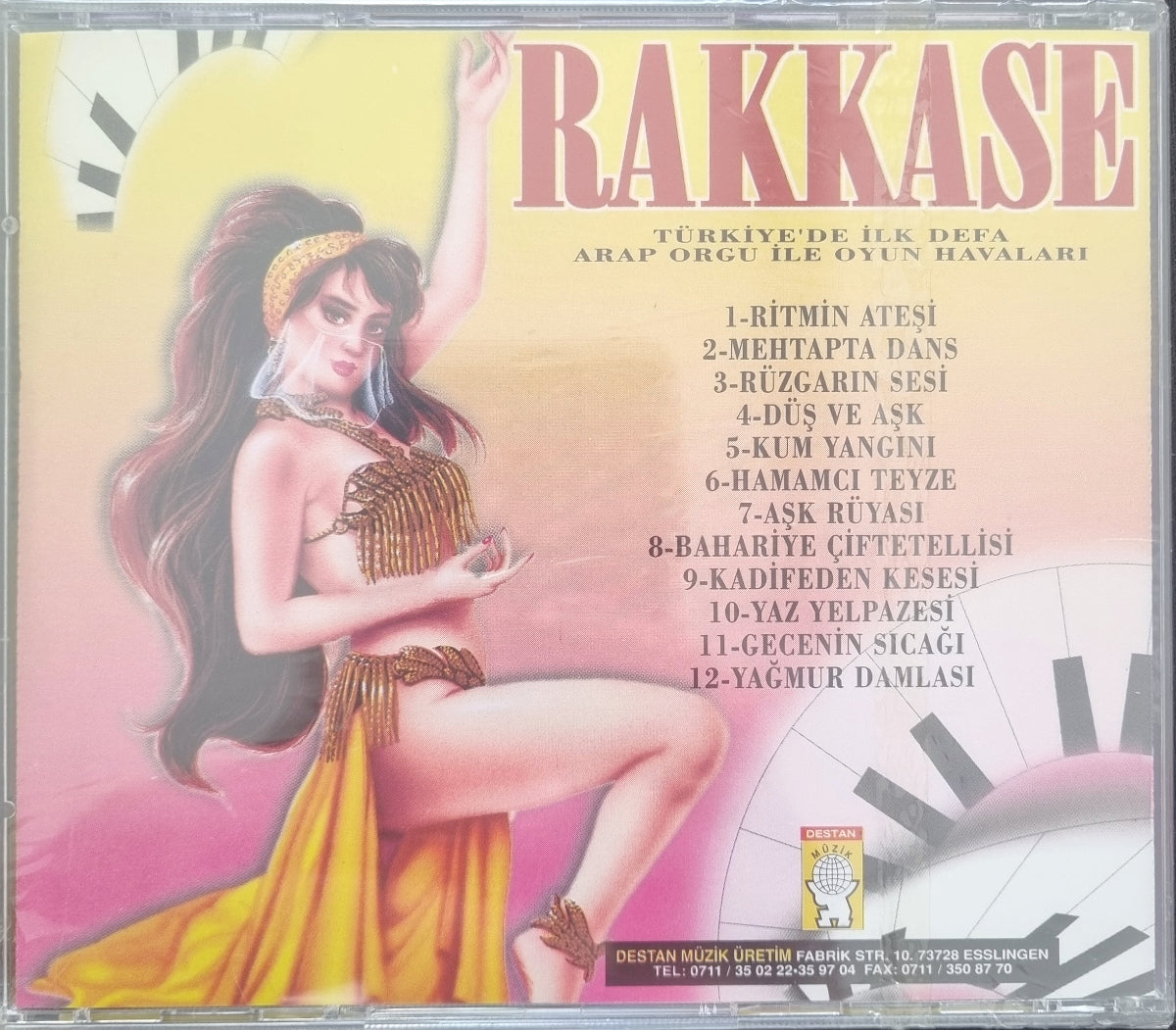 RAKKASE - OYUN HAVALARI CD (DESTAN Müzik | CD)
