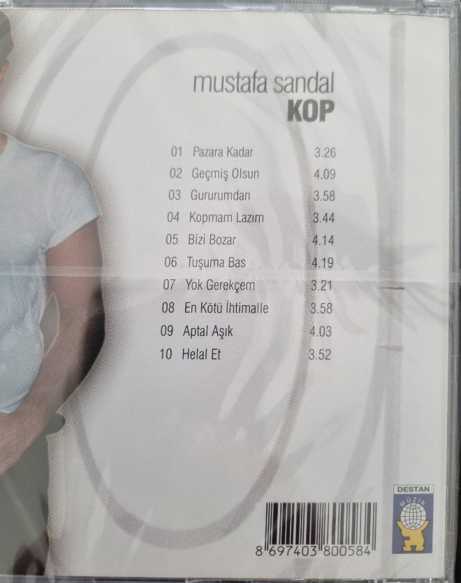 Mustafa Sandal - Kop ( CD ) Almanya | Stuttgart | Esslingen ( DESTAN Müzik )