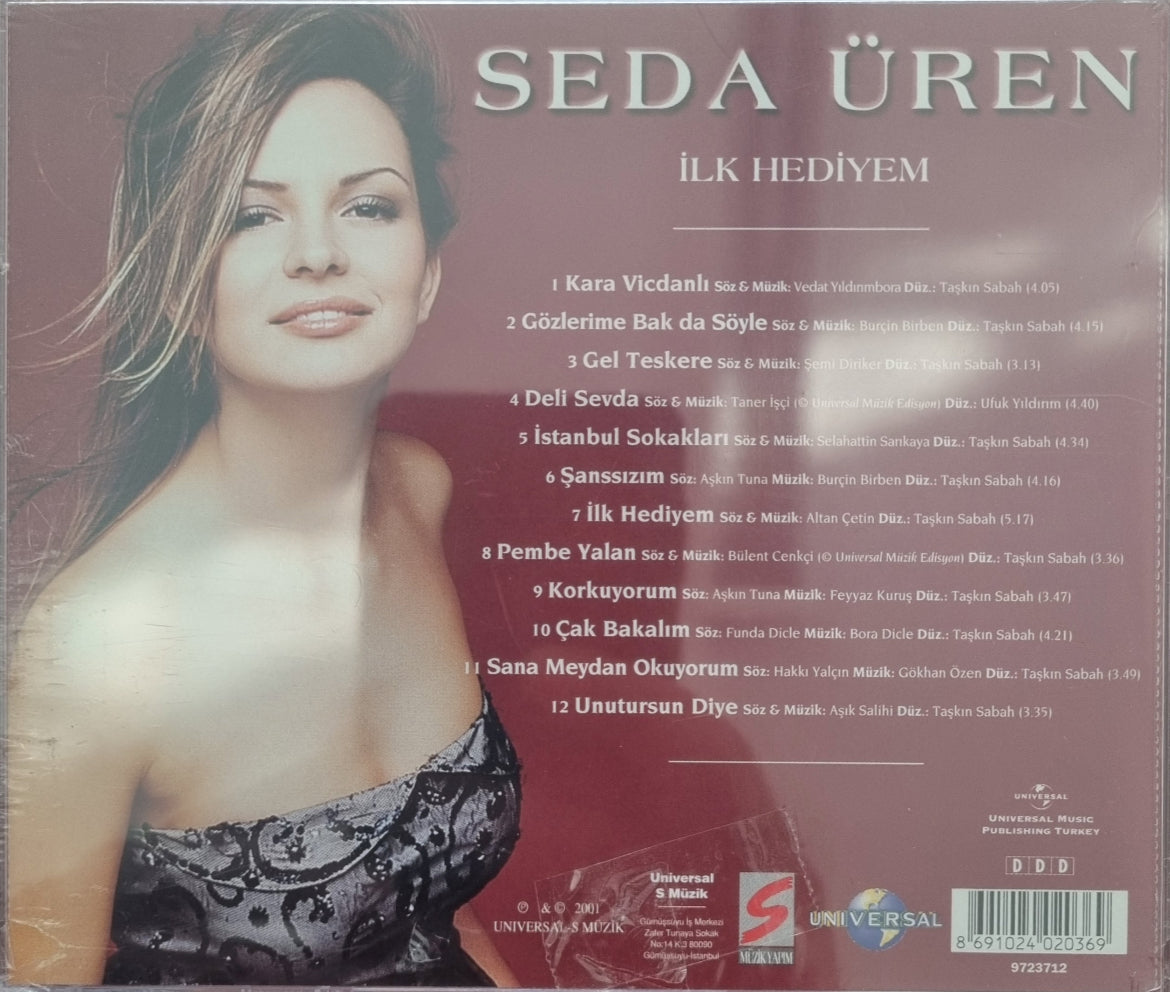 Seda Üren - ilk Hediyem (CD)Türkçe | Pop | CD