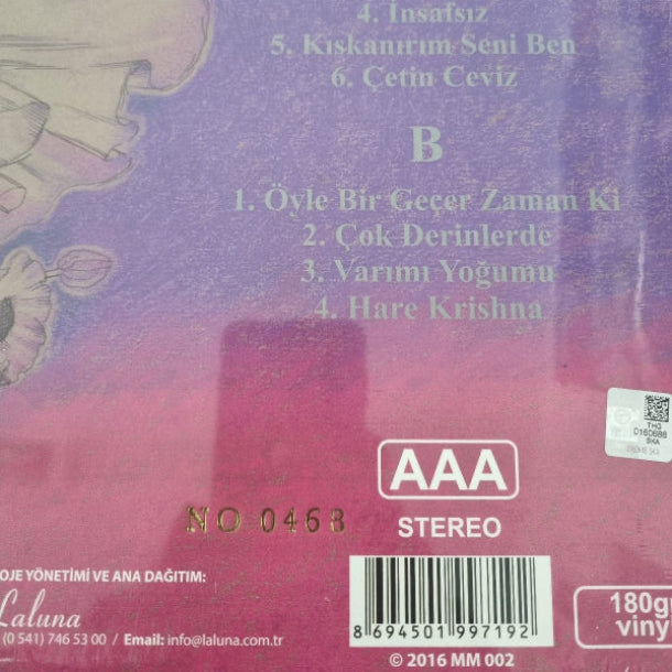 ERKIN KORAY - TAMAM ARTIK - Record - Vinyl - Plak - More Colourful Limits Plak