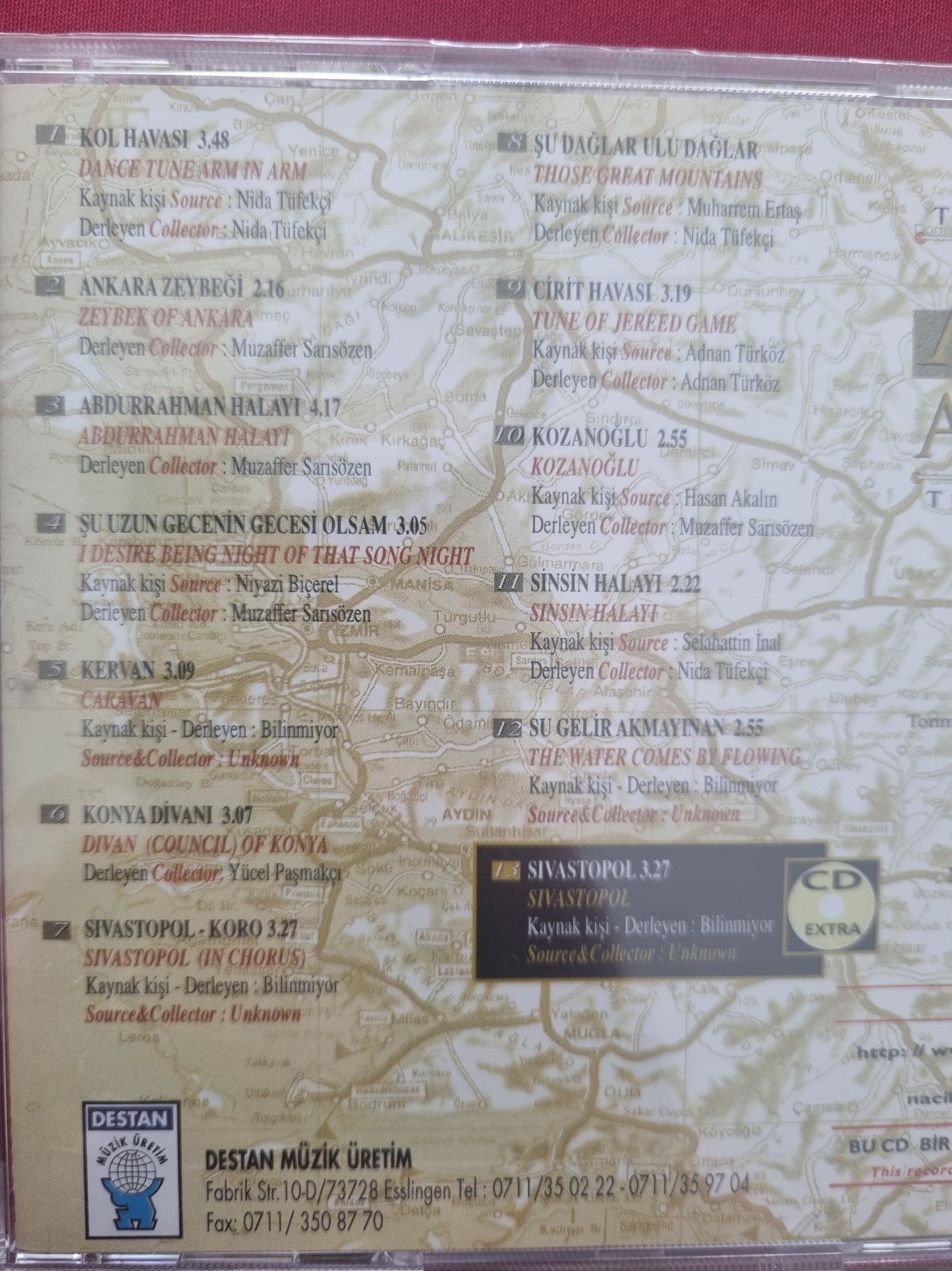 Türk Halk | Müziği | Arşiv | 2 (CD) Orta Anadolu (Türkische Volksmusik | CD) Türk Halk Müziği | Arşiv