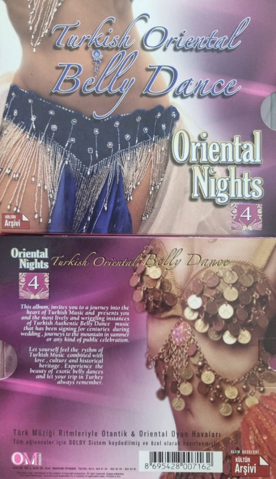 Türkçe Doğu Göbek Dansı | CD - Oryantal Geceler| 4 Müzik | CD