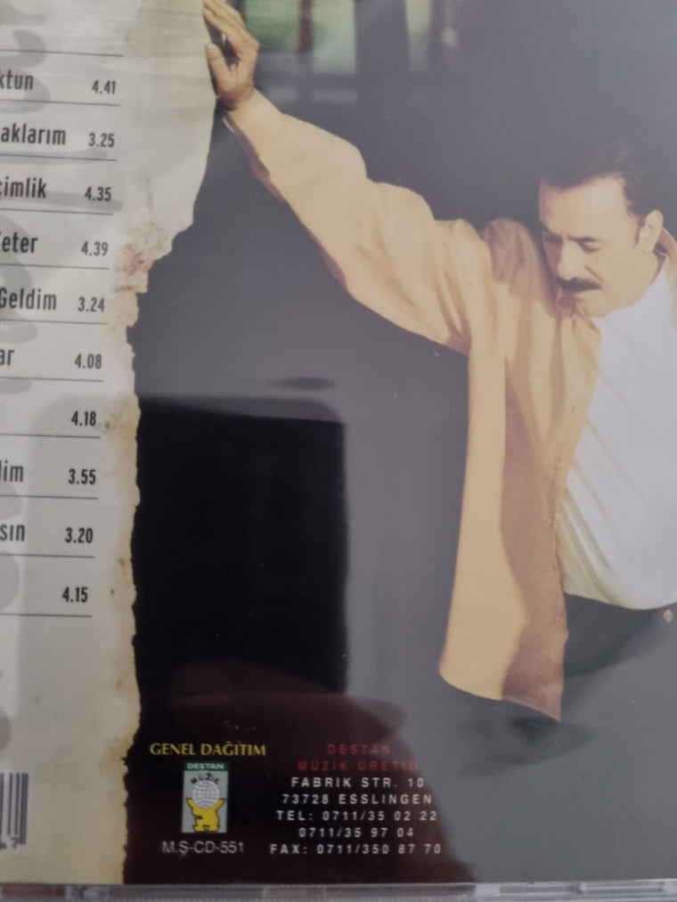Ferdi Tayfur CD-Durun Ayaklarım | Durun Ayaklarim |CD | DESTAN Müzik | Almanya |CD