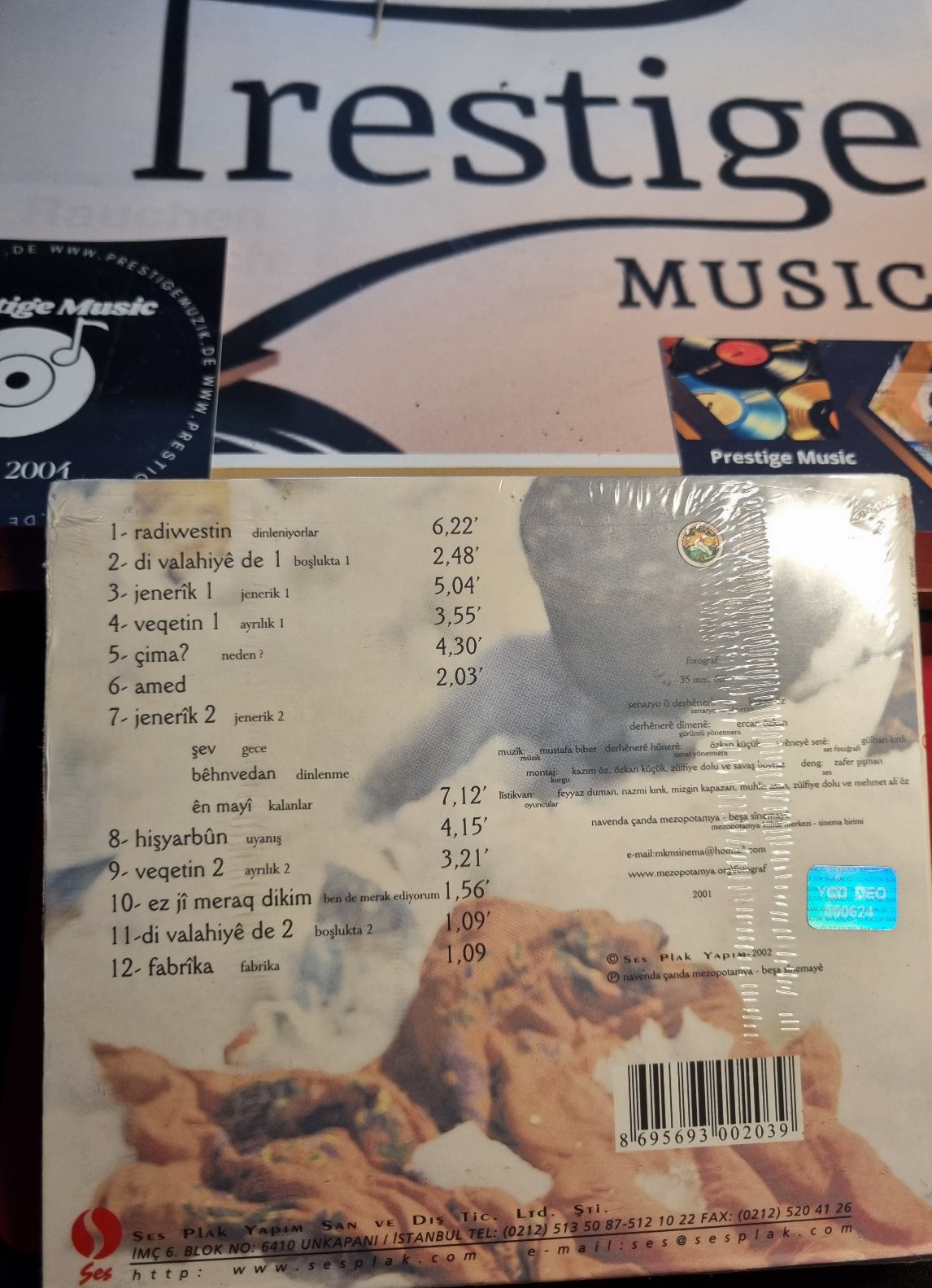 Fotoğraf - Film Müziği - Mustafa Biber ( CD ) Film Türk müziği | CD