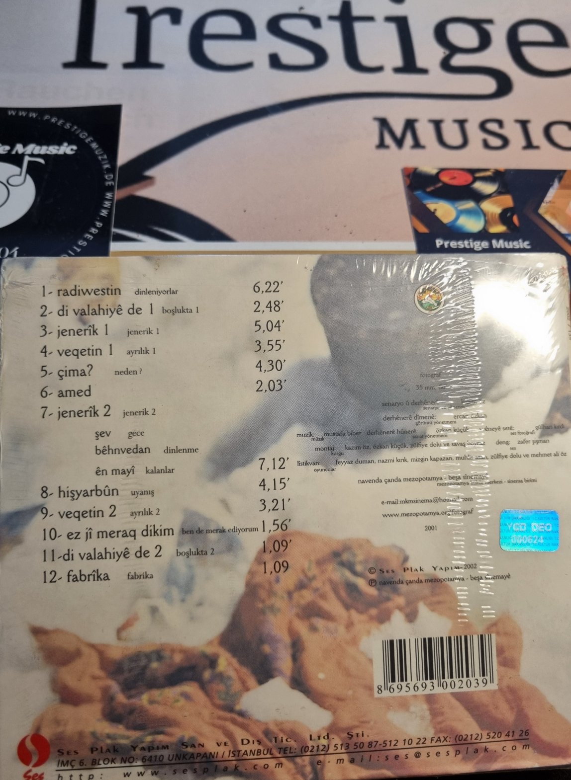 Fotoğraf - Film Müziği - Mustafa Biber ( CD ) Film Türk müziği | CD