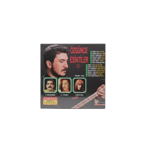 Özgürce Esintiler 1 CD-Ahmet Kaya CD(Destan Müzik Almanya-Stuttgart-Esslingen)