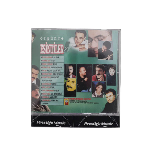 Özgürce Esintiler 7 CD-Destan Müzik Almanya-Stuttgart-Esslingen CD