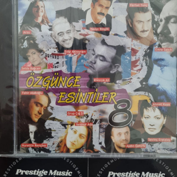 Özgürce Esintiler 8 (Destan Müzik | Özgün | Protest | CD)