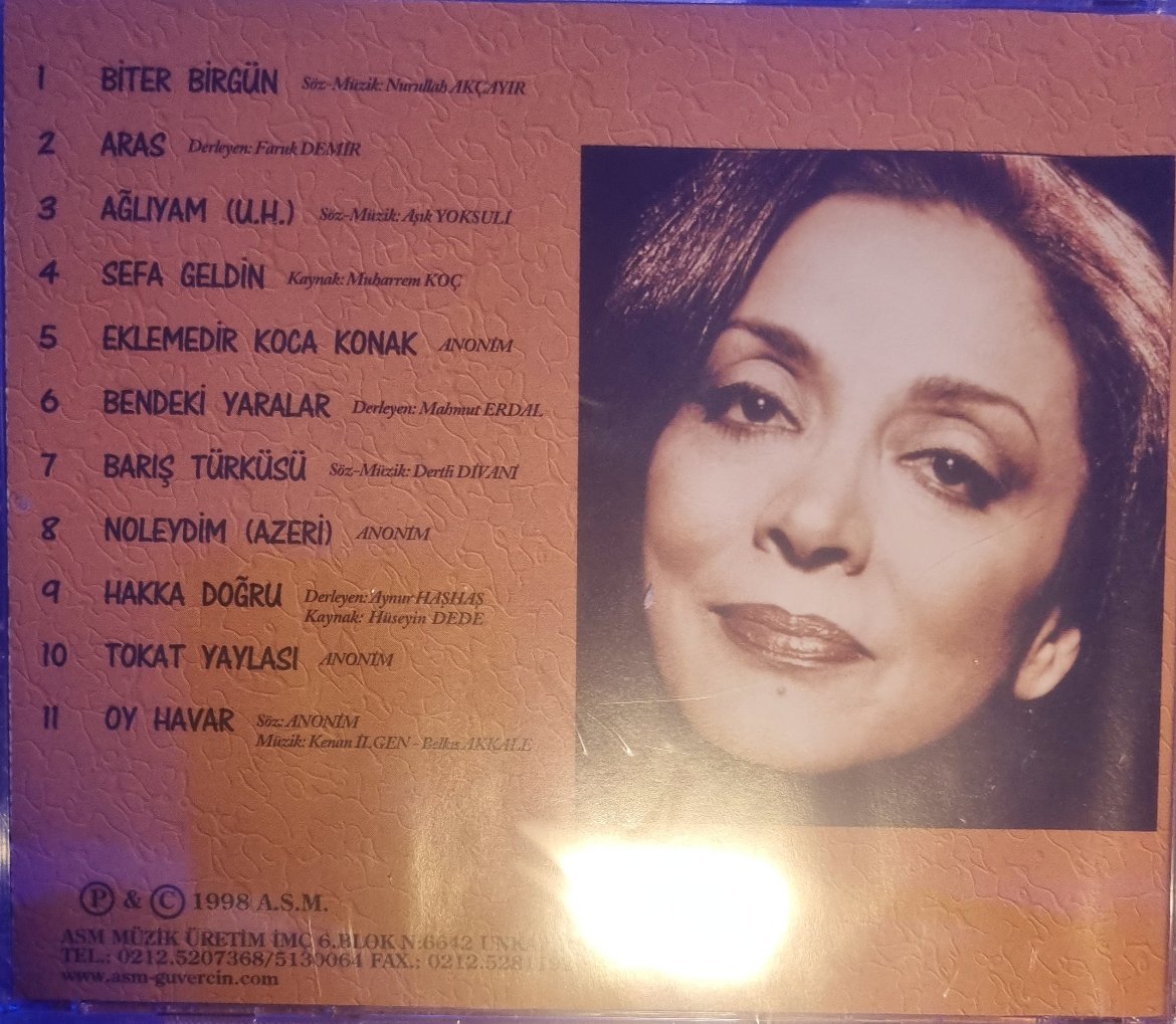 Belkıs Akkale CD- Barış Türküsü (CD)Türk halk müziği