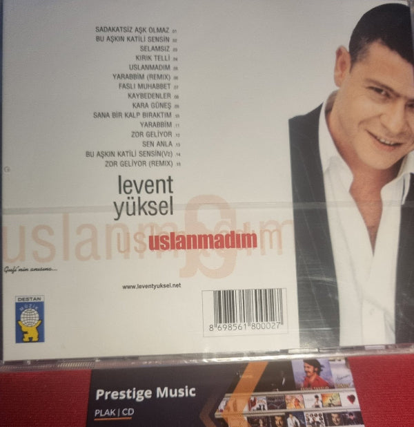 Levent Yüksel CD | Levent Yüksel - Uslanmadım ( CD )DESTAN Müzik Almanya | CD