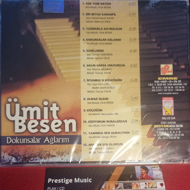 Ümit Besen - Dokunsalar Ağlarım (Destan Müzik | Arabesk | CD)