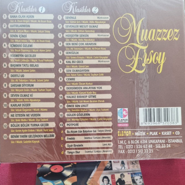 Muazzez Ersoy | CD | Klasikleri 1-2 Set CD(Türk Sanat | Müziği CD)