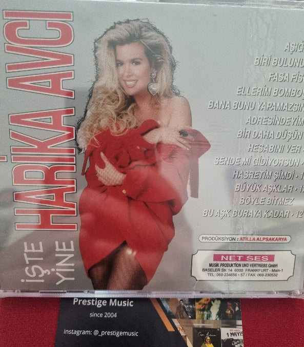 Harika Avcı -İşte Yine ( CD ) Arabesk | CD