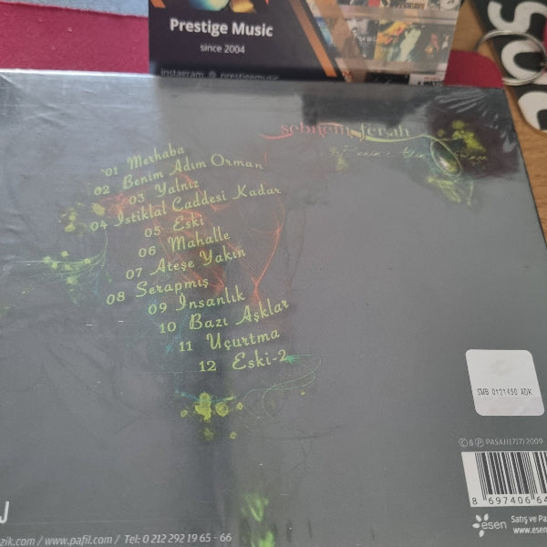 Şebnem Ferah -Benim Adım Orman ( CD ) Türkçe | Rock | Müzik | CD