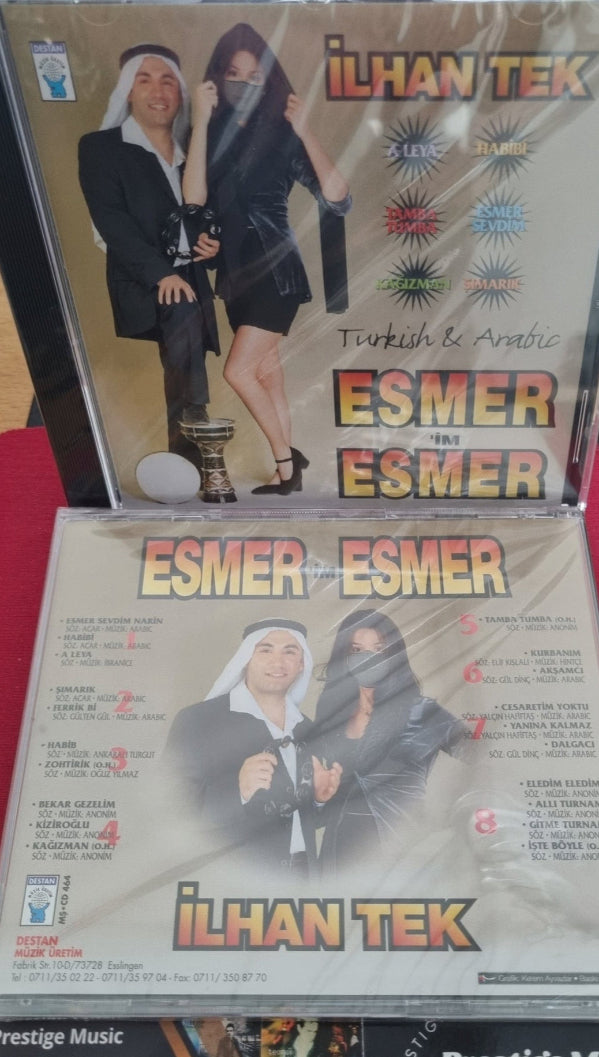 İlhan Tek - Esmer im Esmer | CD | Almanya | Destan Müzik | CD