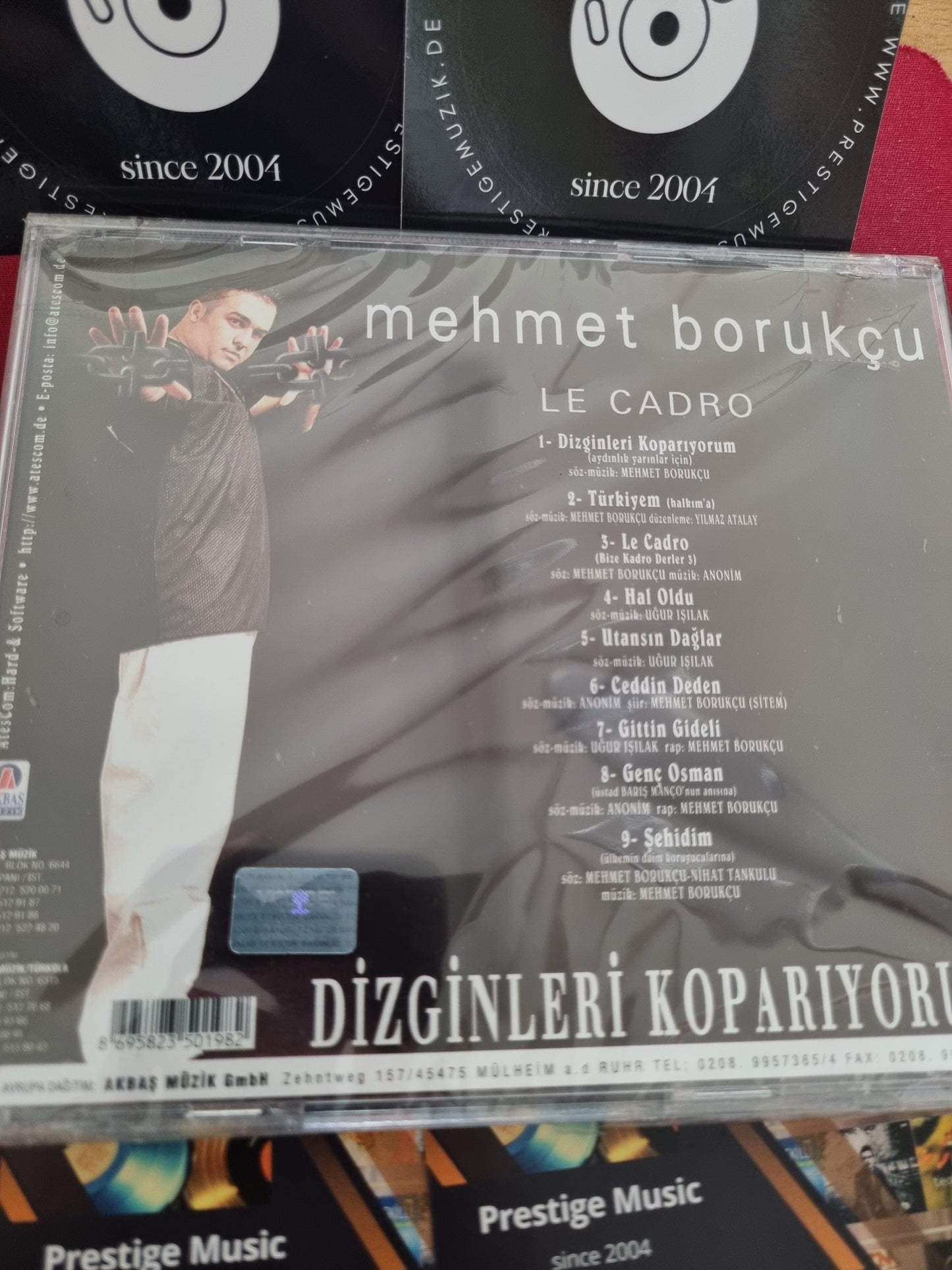 Mehmet Borukcu - Le Cadro | Dizginleri Koparıyorum |CD | Türkce Rap |CD