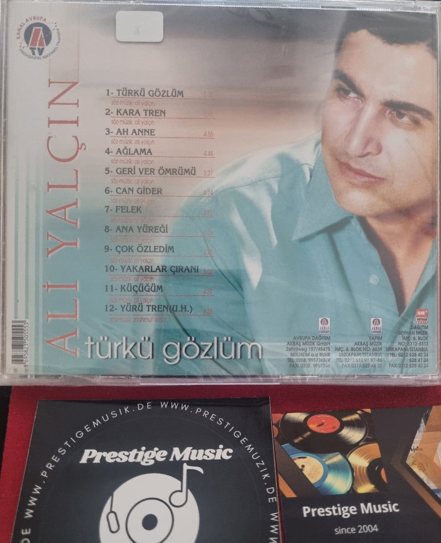 Ali Yalçın – Türkü Gözlüm (CD) Türk Halk | Müziği | CD | Almanya