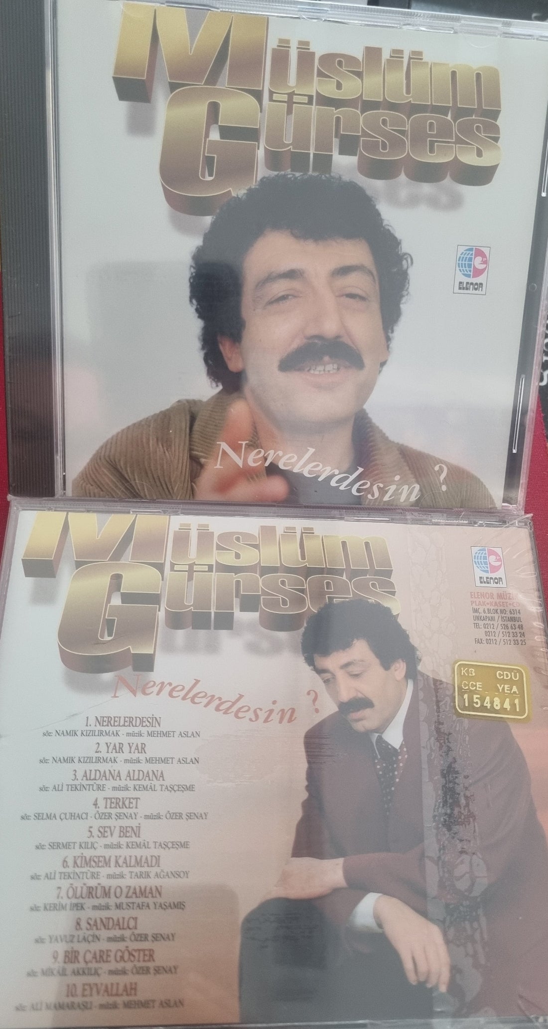 Müslüm Gürses - Nerelerdesin (CD) ELENOR Müzik