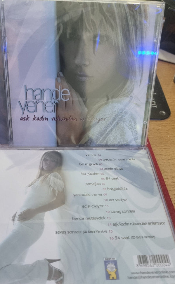 Hande Yener - Aşk Kadın Ruhundan Anlamıyor (CD ) Destan Müzik | Almanya | CD