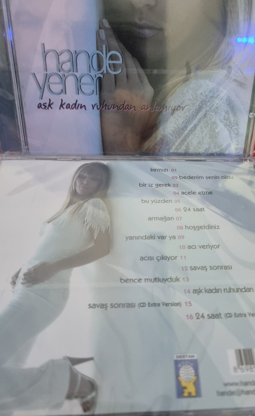 Hande Yener - Aşk Kadın Ruhundan Anlamıyor (CD ) Destan Müzik | Almanya | CD