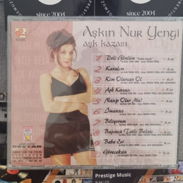 Aşkın Nur Yengi CD | Aşk Kazası | CD ( Türkçe | Pop | Müzik | CD ) Destan Müzik | Almanya