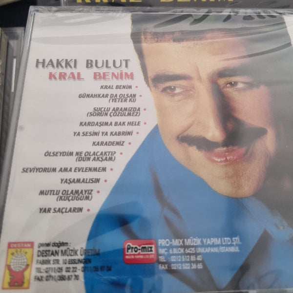 Hakkı Bulut -Kral Benim CD | Destan Müzik Almanya | CD