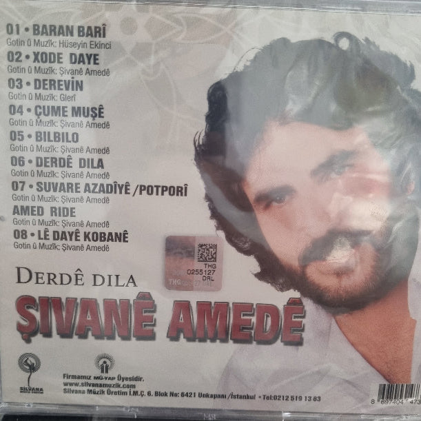 Şıvanê Amedê - Derdê Dıla | Kürtçe Müzik CD| Almanya | Fransa sipariş