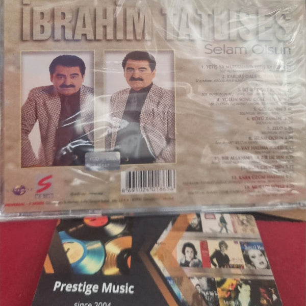 İbrahim Tatlıses CD - İbrahim Tatlises - Selam Olsun( CD ) Türk Halk |Müziği | CD